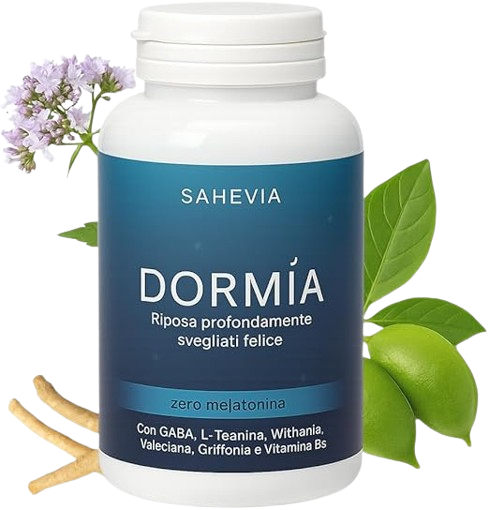 Sahevia Dormía - integratore per il sonno senza melatonina